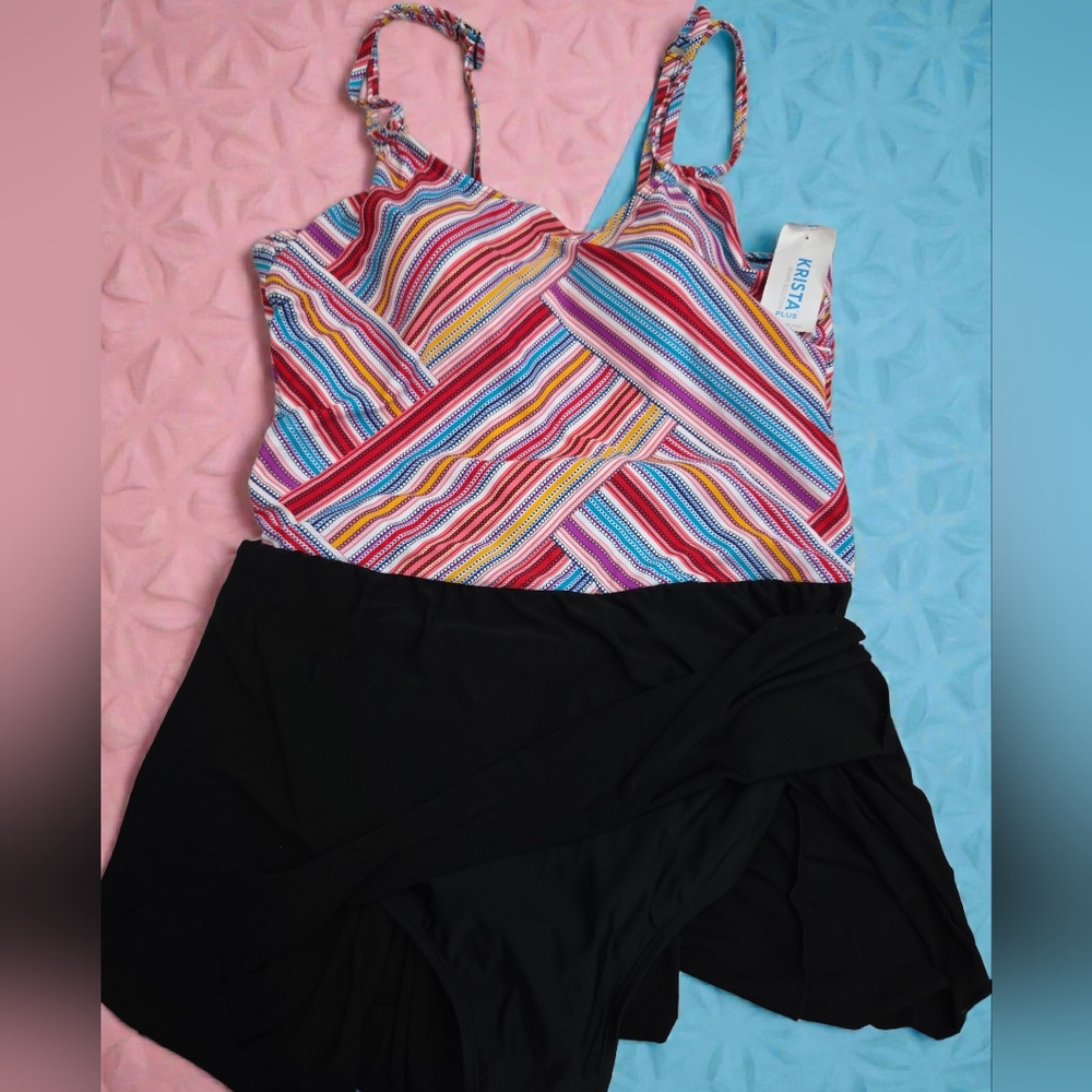 New Krista shape swimsuit Women plus 20W
